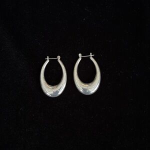 Sterling Silver Hoop Earrings